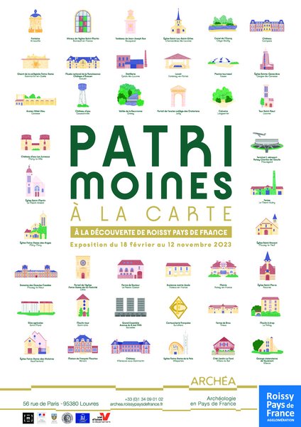 Patrimoines à la carte, à la découverte de Roissy Pays de France