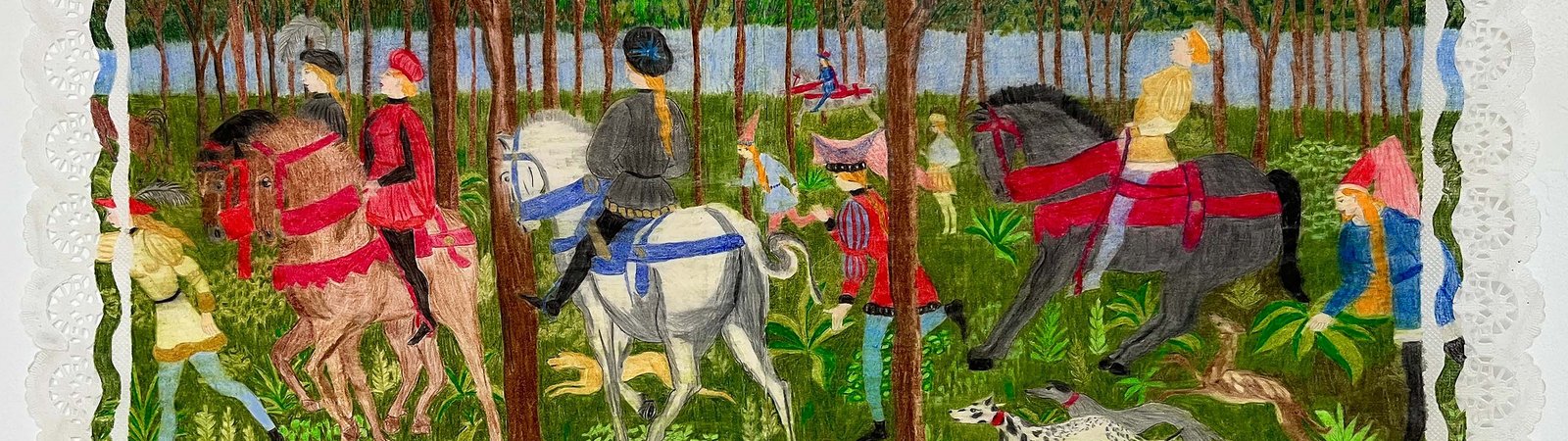 Illustration principale Chasse de Nuit (2025), Héloïse Farago, Collection Héloïse Farago  © Adagp, Paris 2025